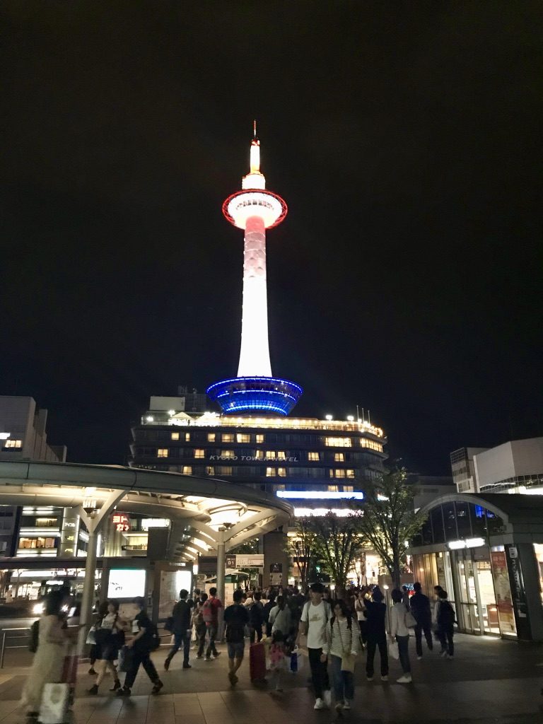 Kyoto_Tower_at_Night_by_Heidi_Siefkas