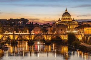 architecture-vatican-rome-at-night