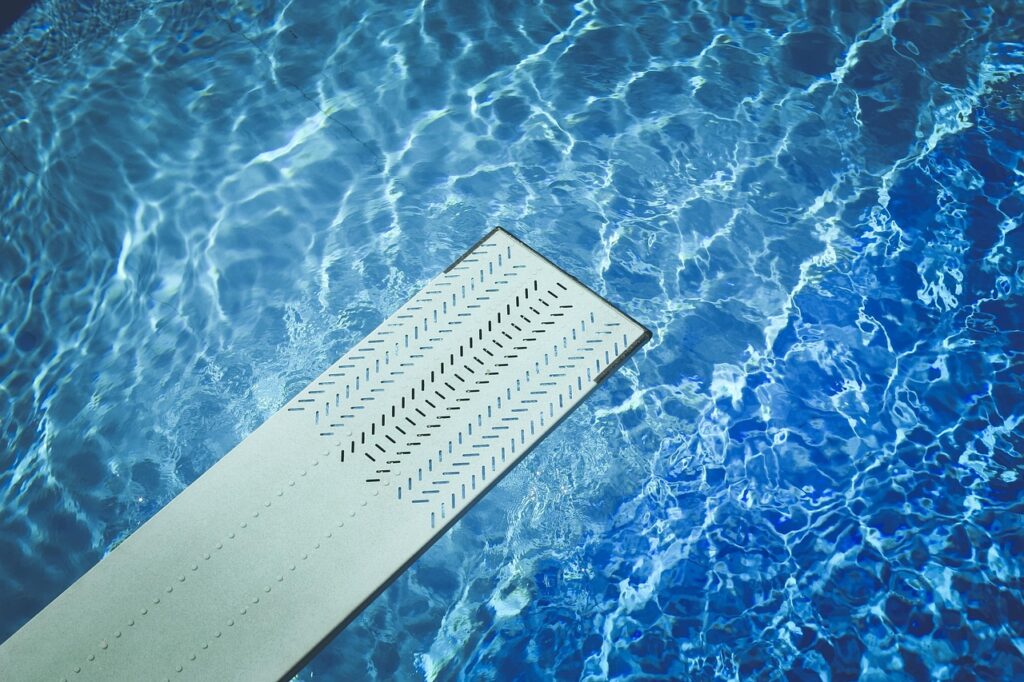 diving board to new normal